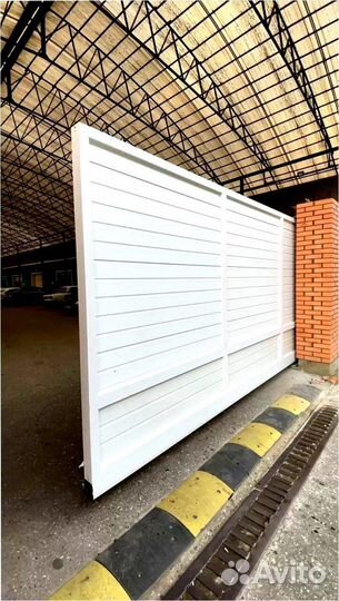 Откатные ворота 3800*2600 мм