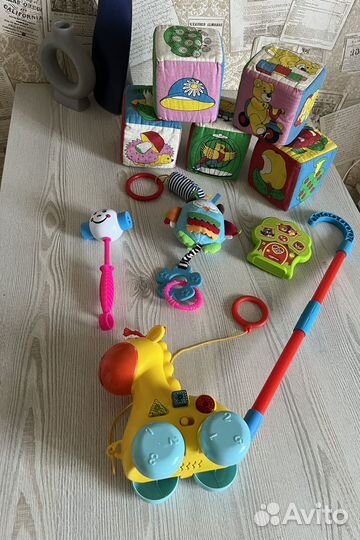 Пакет каталка интерактивные игрушки baby go сова