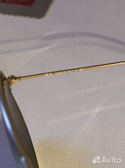 Очки ray ban aviator зеркальные оригинал