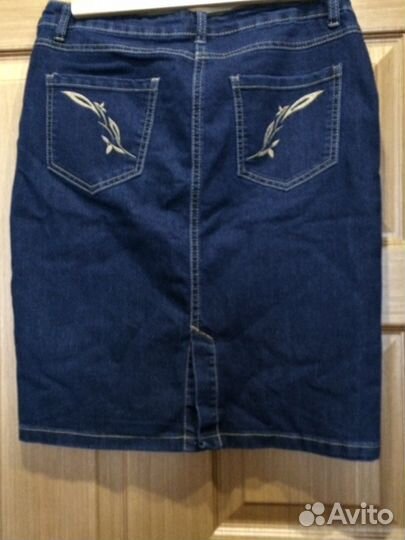 Юбка джинсовая новая