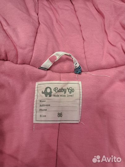 Комбинезон для девочки 86 Весна-Осень