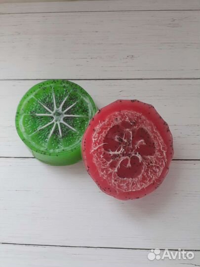 Мыло с люфой