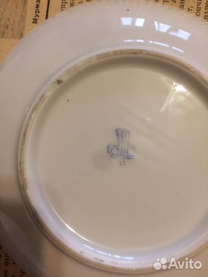 Фарфоровый чайный сервиз Польша porselana