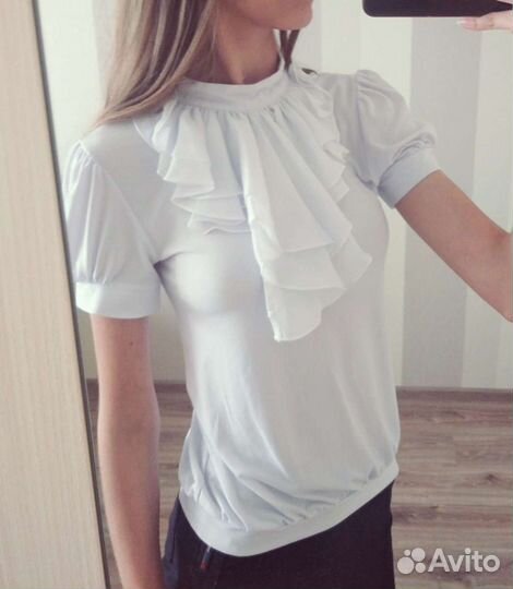 Блузка нарядная для школы женская