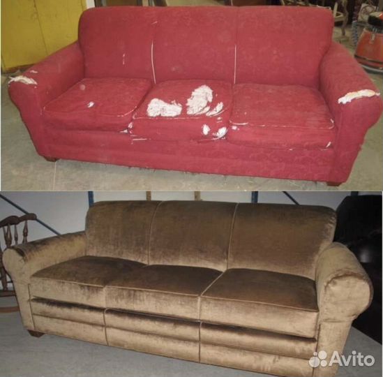 Перетяжка мебели