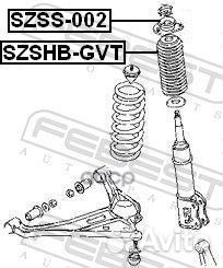 Опора переднего амортизатора szss-002 Febest
