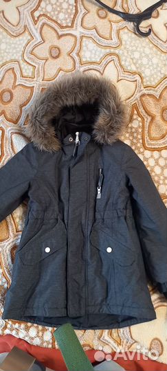 Куртка парка для девочки 122