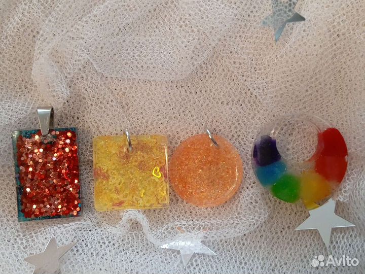 Украшения из эпоксидной смолы