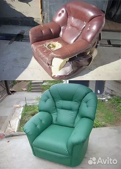 Перетяжка мебели