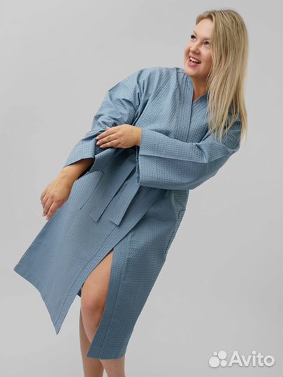 Халат банный вафельный Артикул 681 - 678