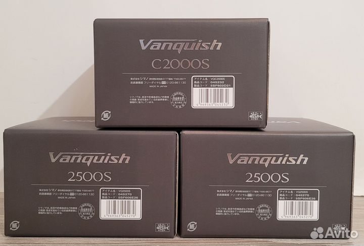 Катушка Shimano 23 Vanquish С2000S - 2500S