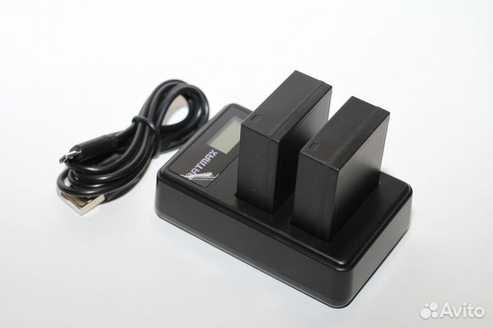 Зарядное устройство двойное для Fujifilm NP-W126