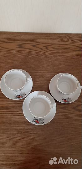 Чайная пара Красная смородина завод Пролетарий