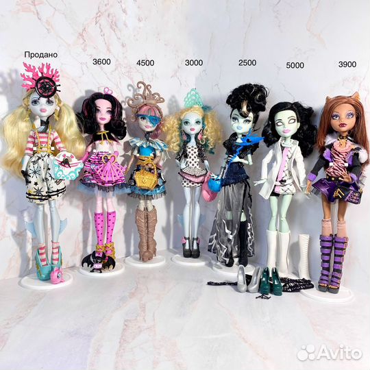 Куклы Монстер Хай