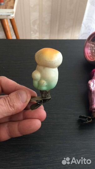 Елочные игрушки СССР