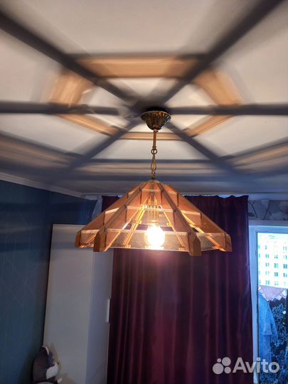 Люстра потолочная подвесная бу