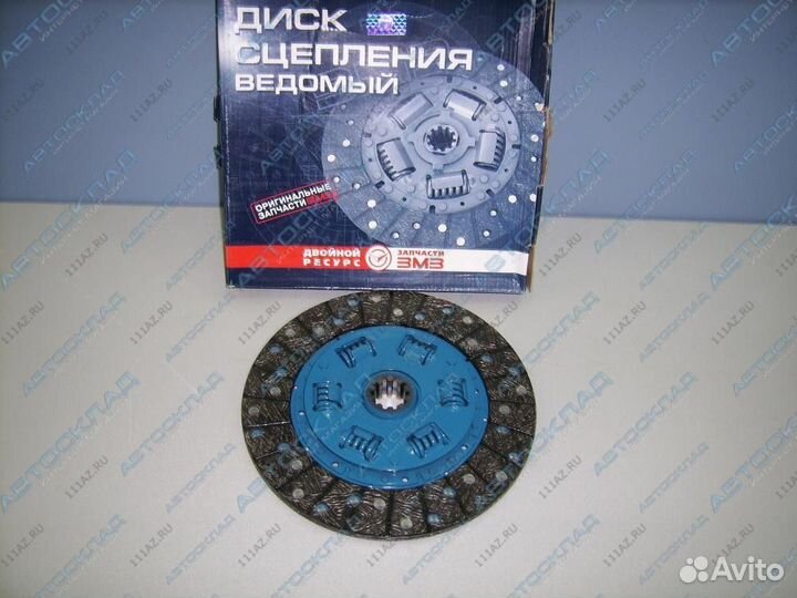 Диск сцепления ведомый змз 402