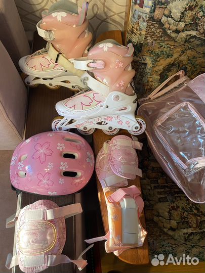 Детские ролики раздвижные 34-37 размер