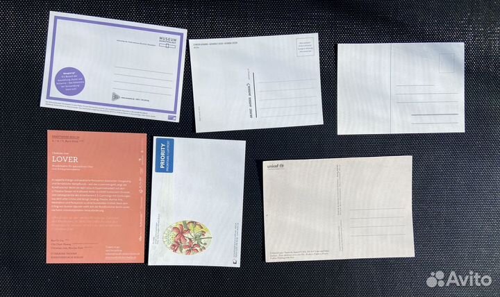 Чистые открытки из Чехии, Германии и др