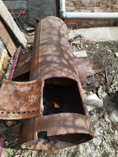 Печь для бани из 530 трубы