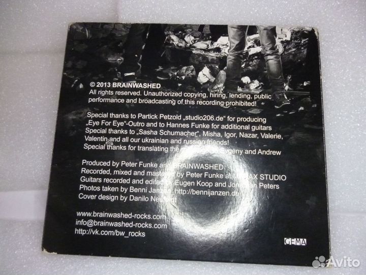 Лицуха brainwashed storm 2013 cd