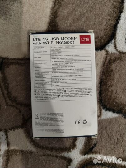 Wifi роутер 4g модем