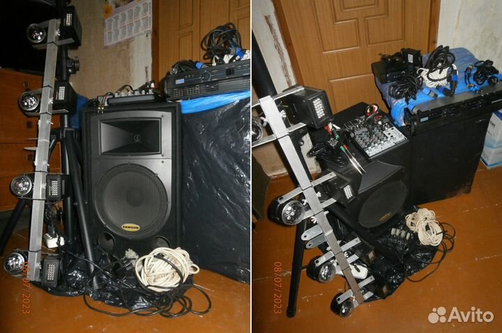 Свето музыкальное оборудование