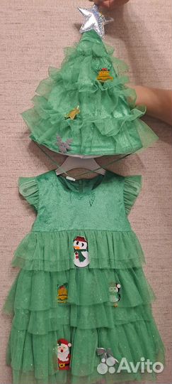 Костюм елочки для девочки 104