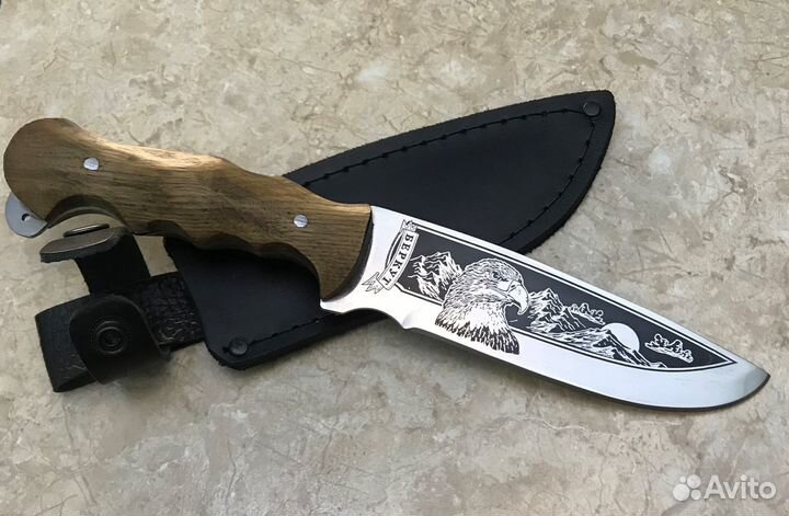 Нож беркут Сталь 65х13 рукоять бук