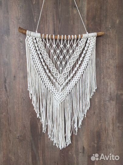 Макраме панно в стиле бохо