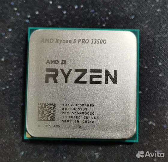 Процессор AMD Ryzen 5 3350G