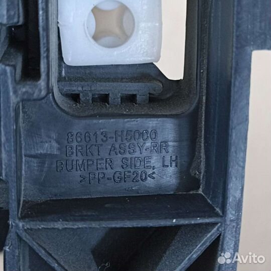 Крепление заднего бампера левая Solaris 2 17-23г