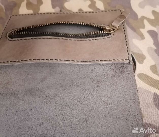 Кисет для табака из натуральной кожи