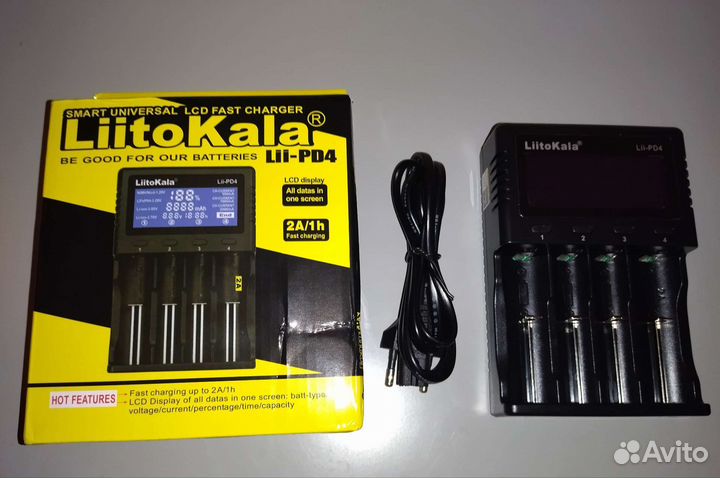 Зарядное устройство LiitoKala Lii-600, PD4