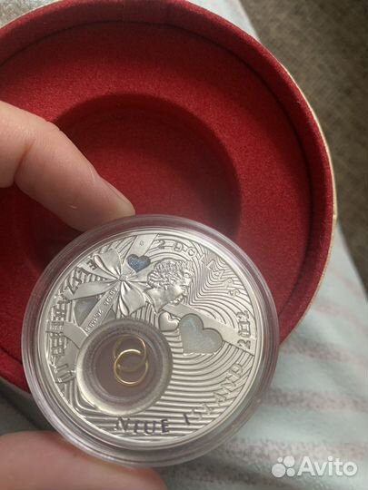 Свадебная монета