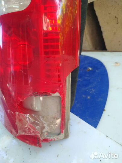 Фара задняя правая форд транзит