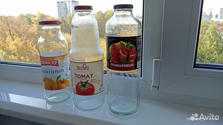 Бутылка 1 л с крышкой