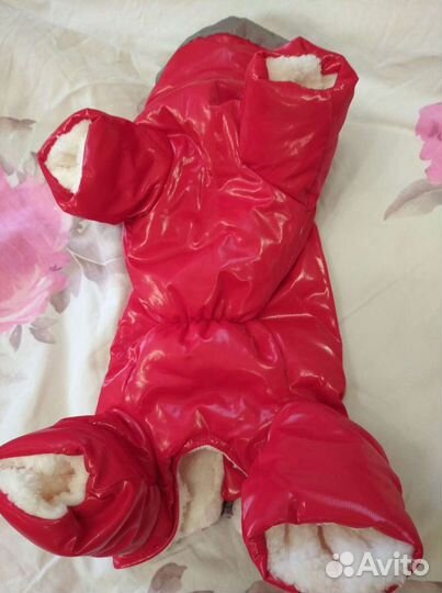 Теплый комбинезон для собак