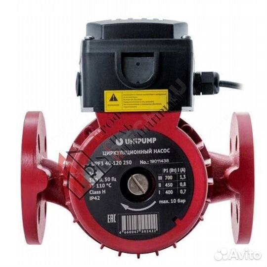 Насос UPF3 40-160 250 PN10 3х400В/50 Гц Unipump