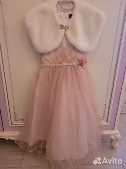 Платье для девочки нарядное пышное