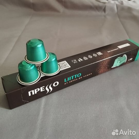 Капсулы Liitto для кофемашины nespresso