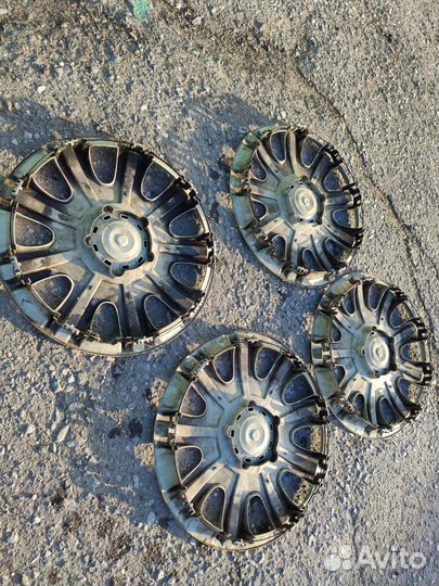 Колпаки на skoda octavia r15 оригинал