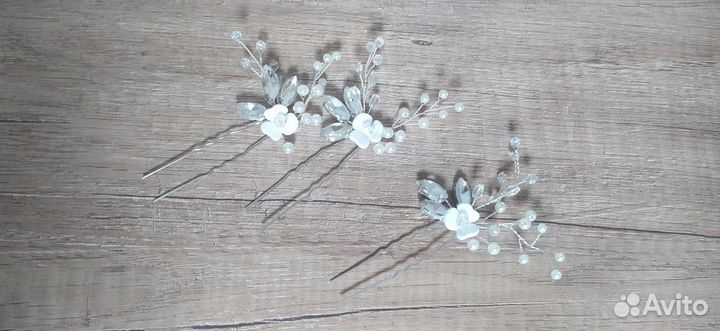 Шпильки для праздничной причёски