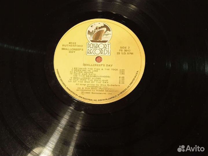 Mike Rutherford. Smallcreep's Day. 1980