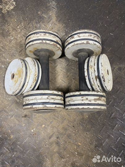 Гантели разборные