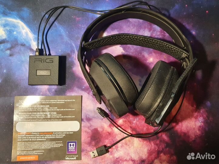 Радиочастотная гарнитура Plantronics RIG 800 HD