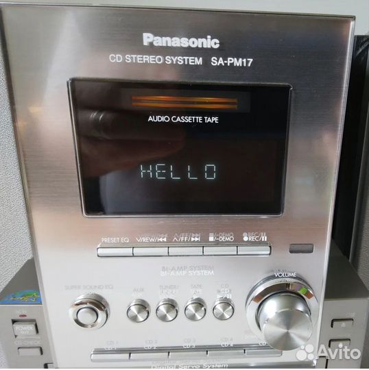 Муз центр Panasonic с Би Амп системой звука