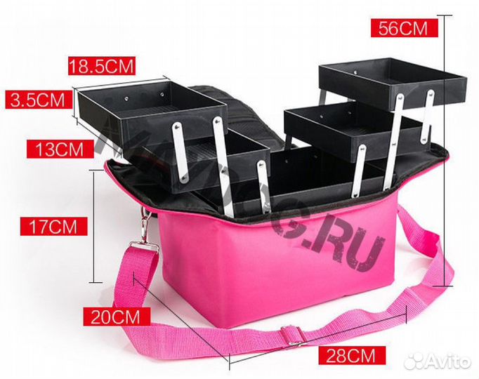 Профессиональная сумка грумера для инструментов