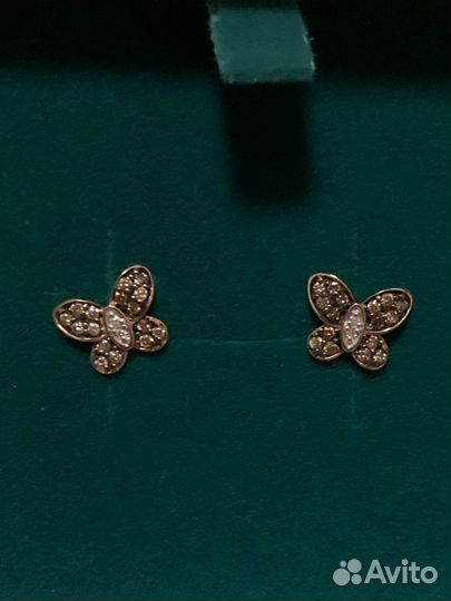 Сережки адамас