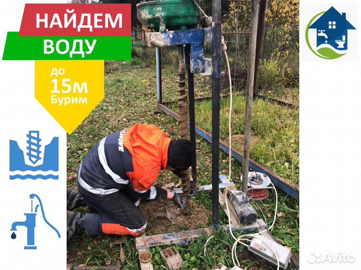 Поиск воды под колодец Геологоразведка Абиссинка